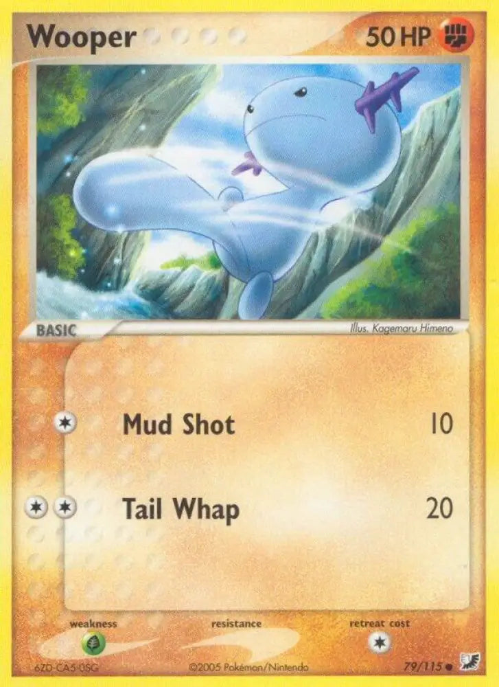 Wooper (79/115) [EX Unseen Forces]