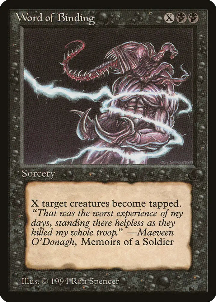 Word of Binding [The Dark] - MTG Single