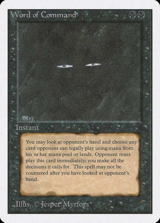 Word of Command [Unlimited Edition] - MTG Single