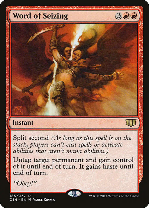 Word of Seizing [Commander 2014] - MTG Single