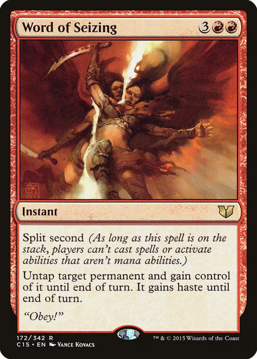 Word of Seizing [Commander 2015] - MTG Single