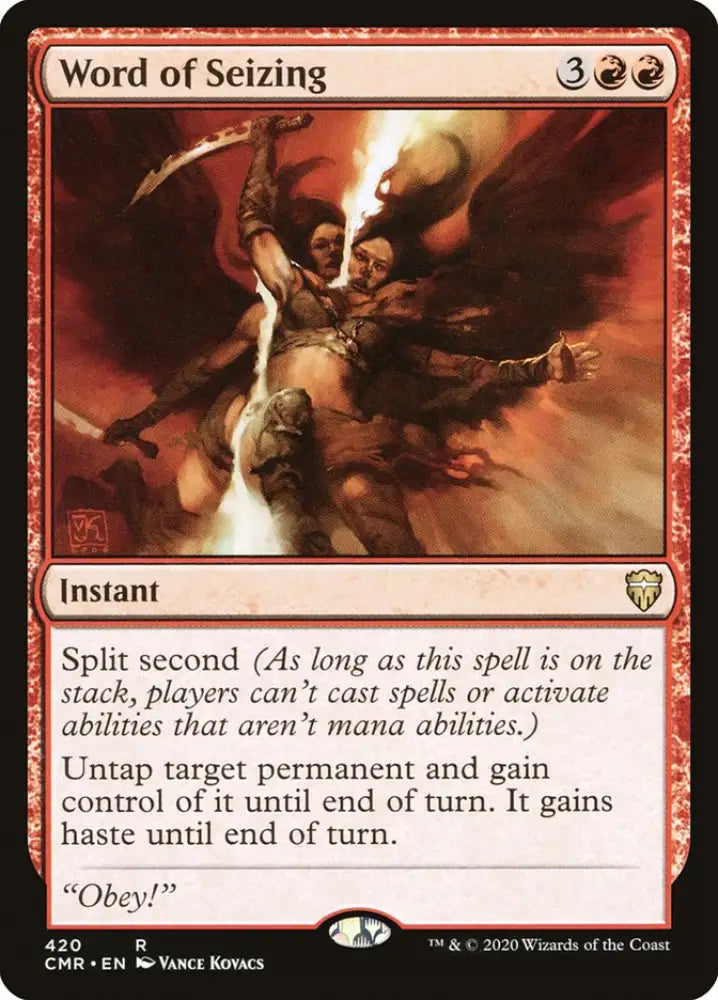 Word of Seizing [Commander Legends] - MTG Single