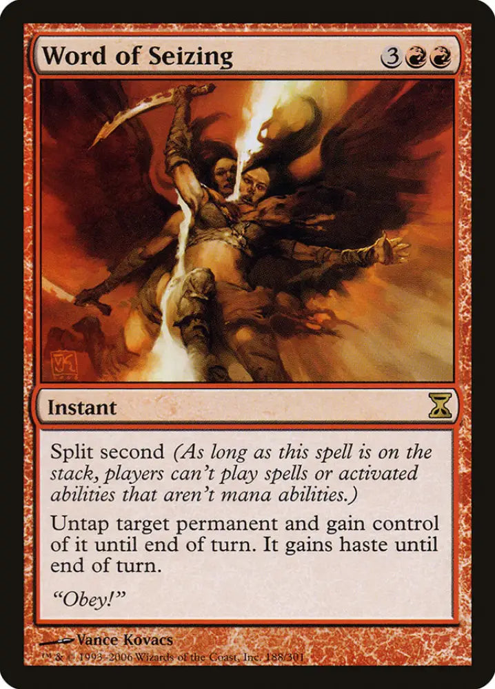 Word of Seizing [Time Spiral] - MTG Single