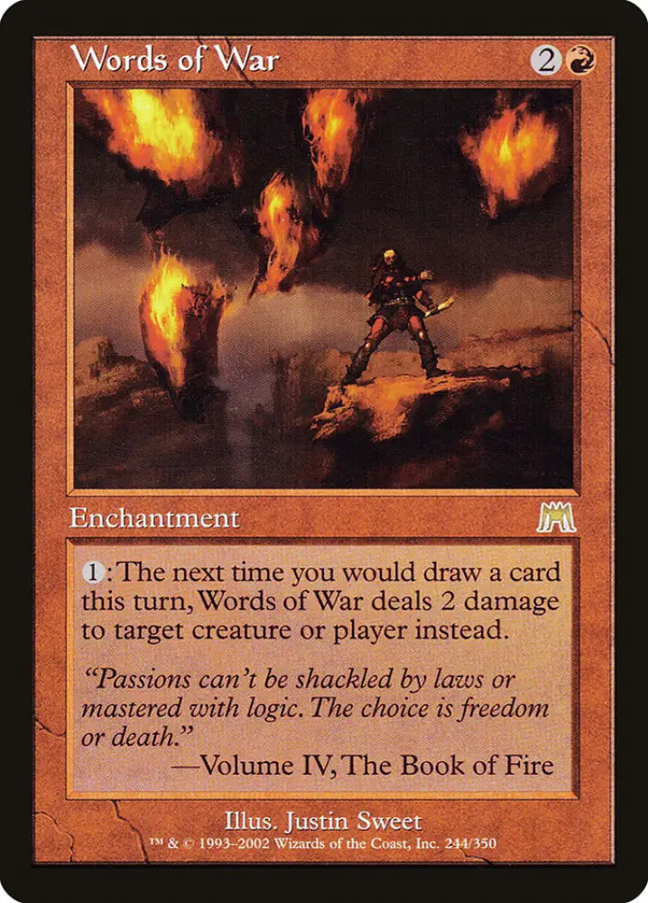 Words of War [Onslaught] - MTG Single