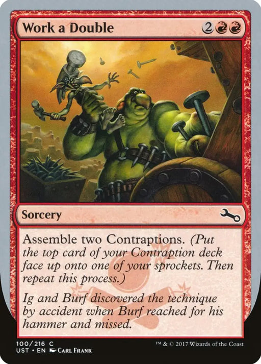 Work a Double [Unstable] - MTG Single