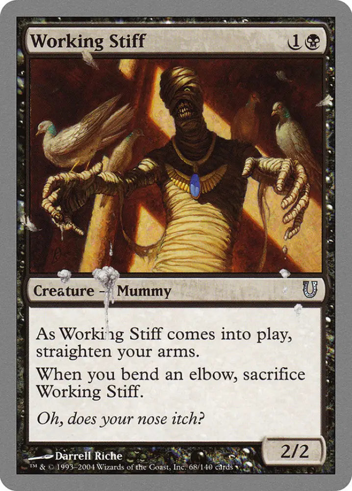 Working Stiff [Unhinged] - MTG Single