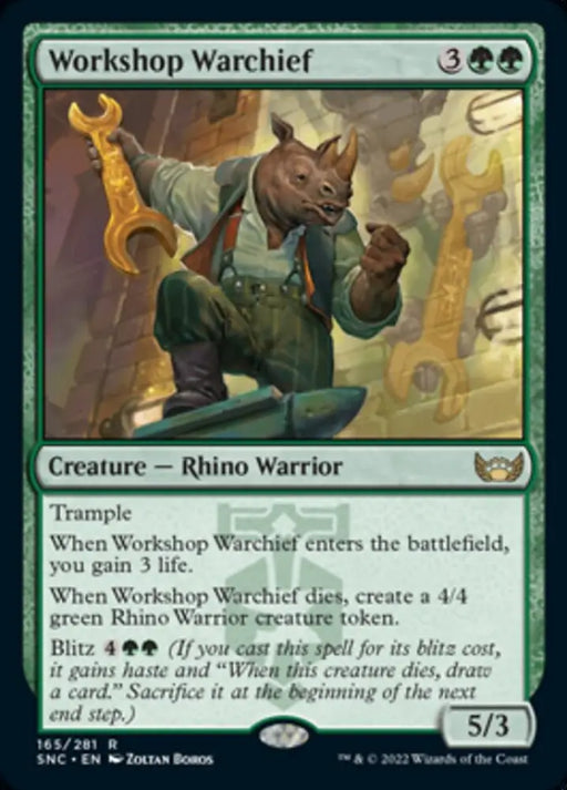 Workshop Warchief [Streets of New Capenna] - MTG Single