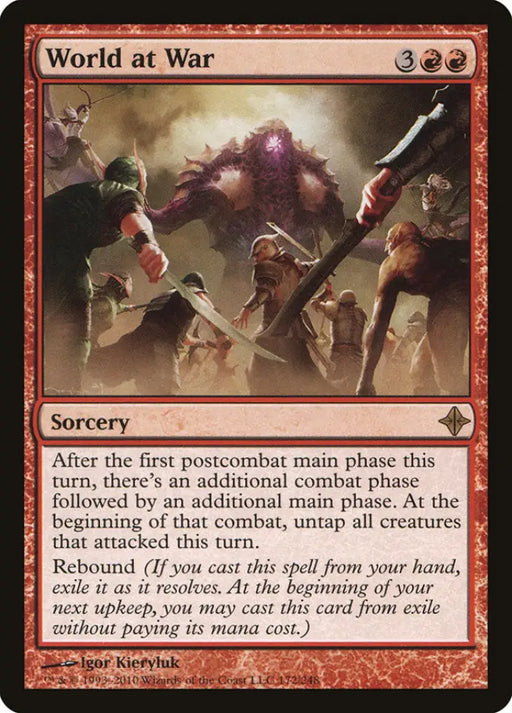 World at War [Rise of the Eldrazi] - MTG Single