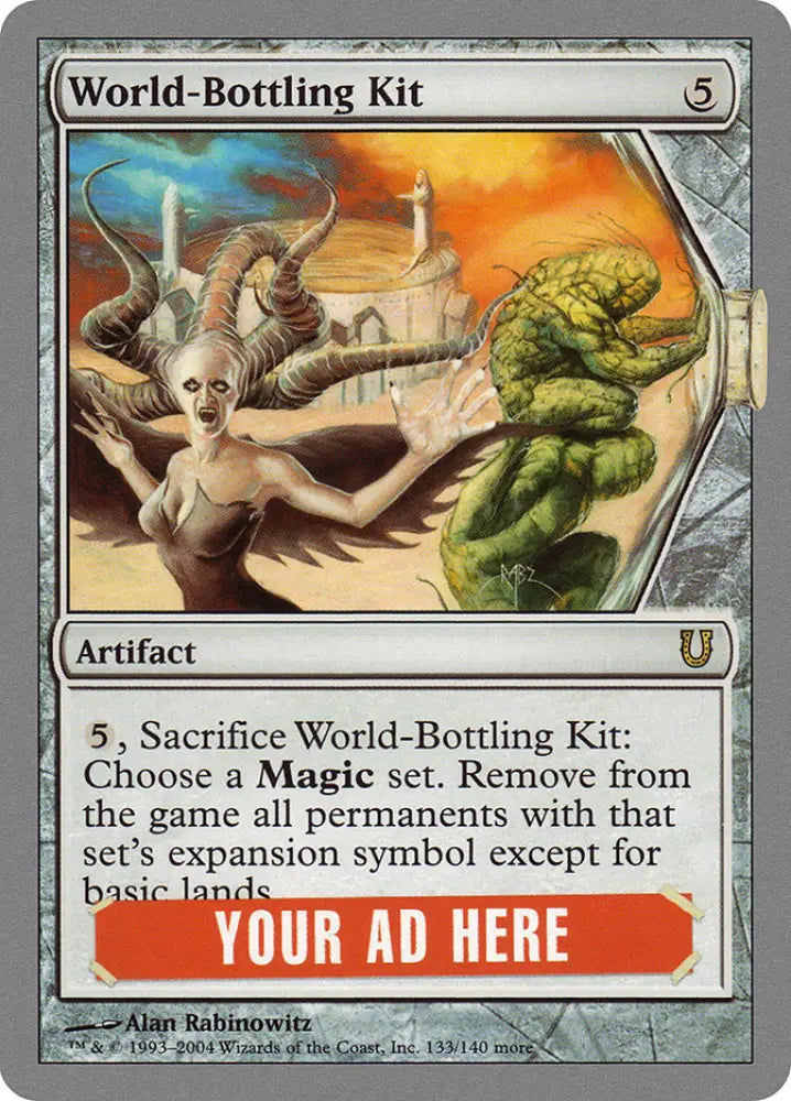 World-Bottling Kit [Unhinged] - MTG Single