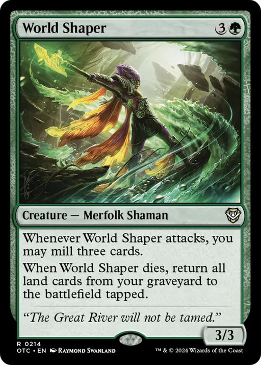 World Shaper [Outlaws of Thunder Junction Commander] - MTG Single