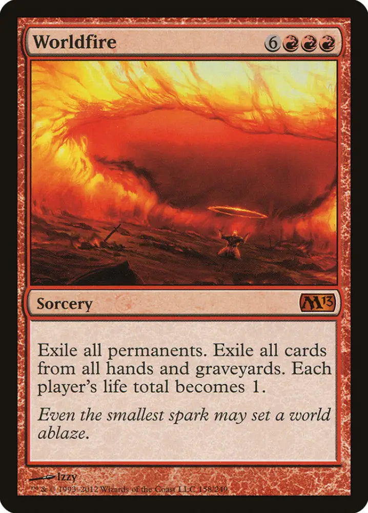 Worldfire [Magic 2013] - MTG Single