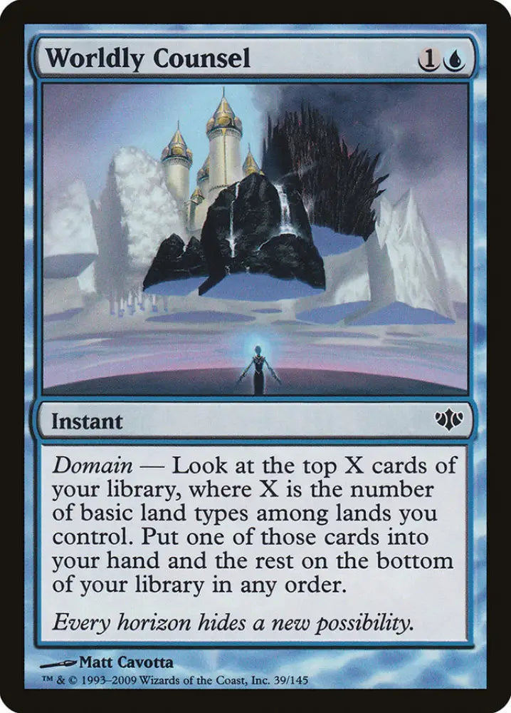 Worldly Counsel [Conflux] - MTG Single