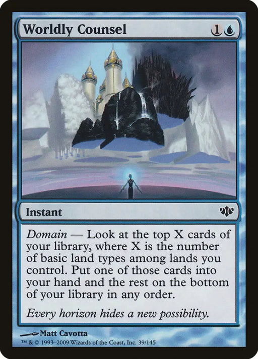 Worldly Counsel [Conflux] - MTG Single