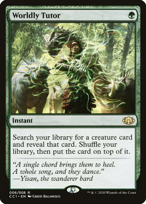 Worldly Tutor [Commander Collection: Green] - MTG Single