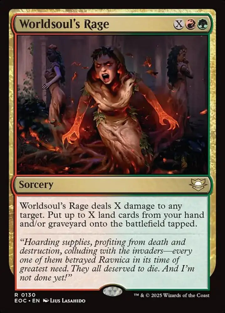 Worldsoul's Rage (130) [Edge of Eternities Commander]