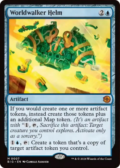 Worldwalker Helm [Outlaws of Thunder Junction: The Big Score] - MTG Single