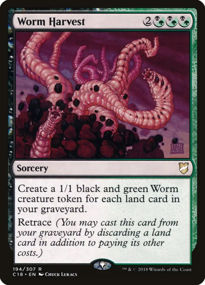 Worm Harvest [Commander 2018] - MTG Single