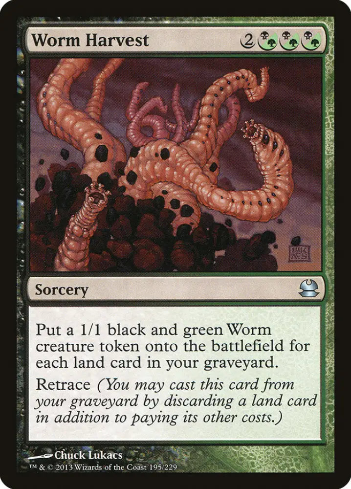Worm Harvest [Modern Masters] - MTG Single