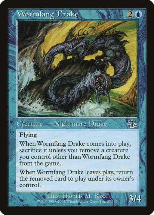 Wormfang Drake [Judgment] - MTG Single