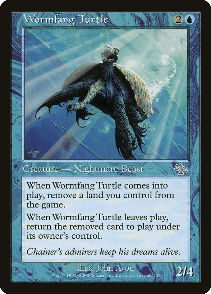 Wormfang Turtle [Judgment] - MTG Single
