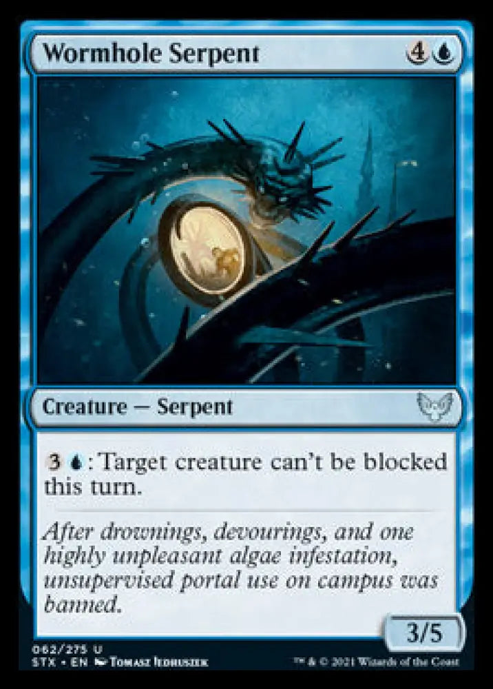 Wormhole Serpent [Strixhaven: School of Mages] - MTG Single