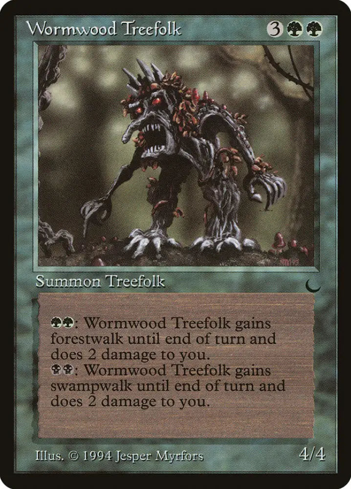 Wormwood Treefolk [The Dark] - MTG Single