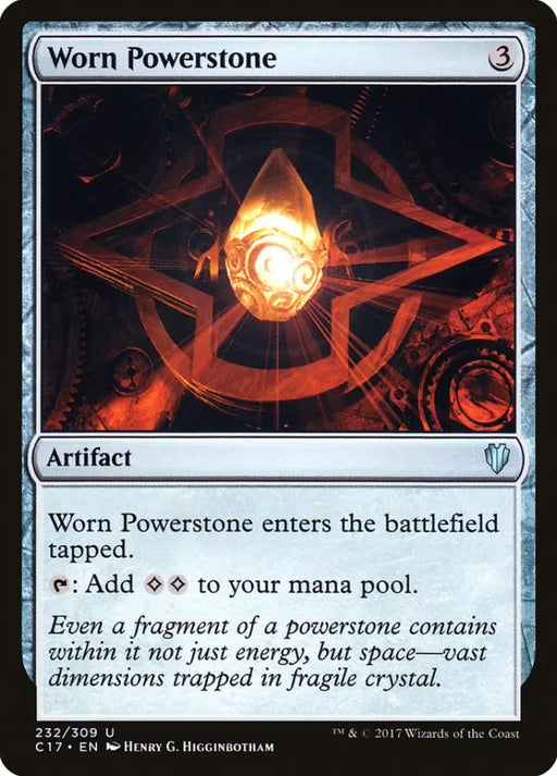 Worn Powerstone [Commander 2017] - MTG Single