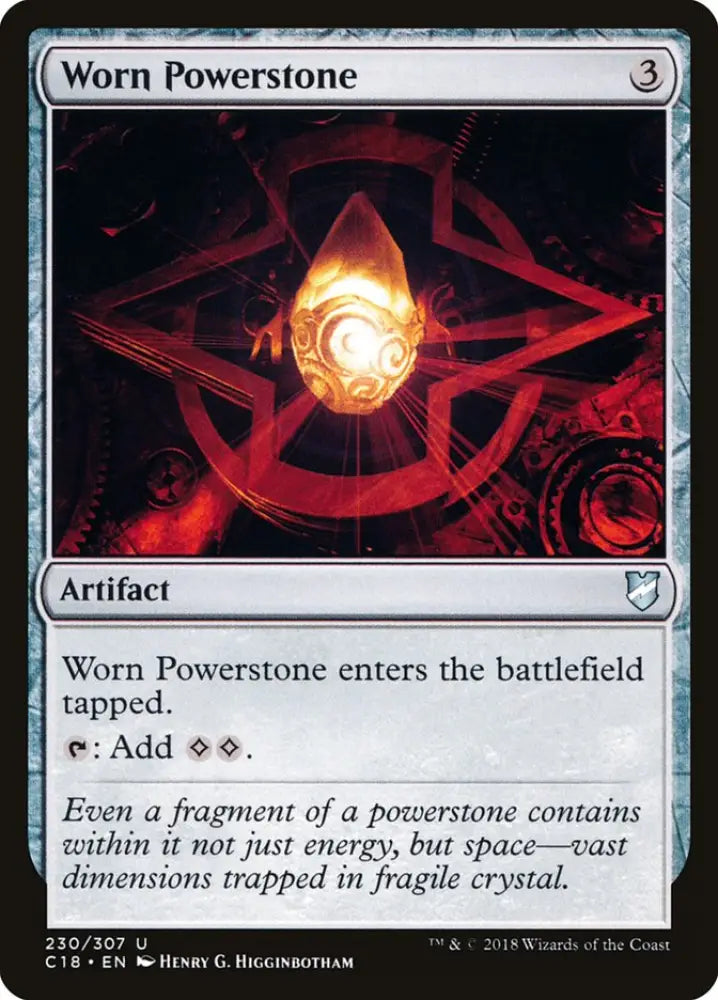 Worn Powerstone [Commander 2018] - MTG Single