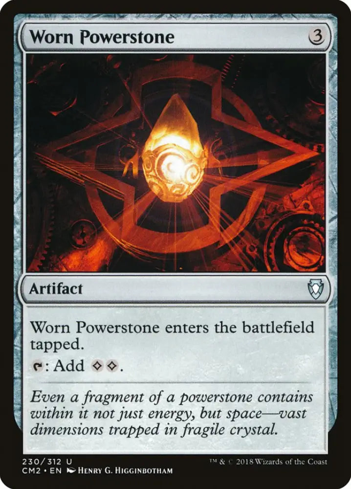 Worn Powerstone [Commander Anthology Volume II] - MTG Single