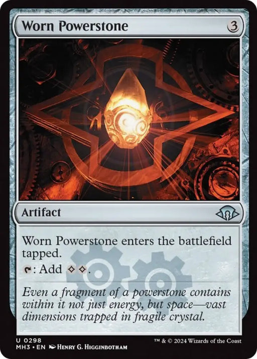 Worn Powerstone [Modern Horizons 3] - MTG Single