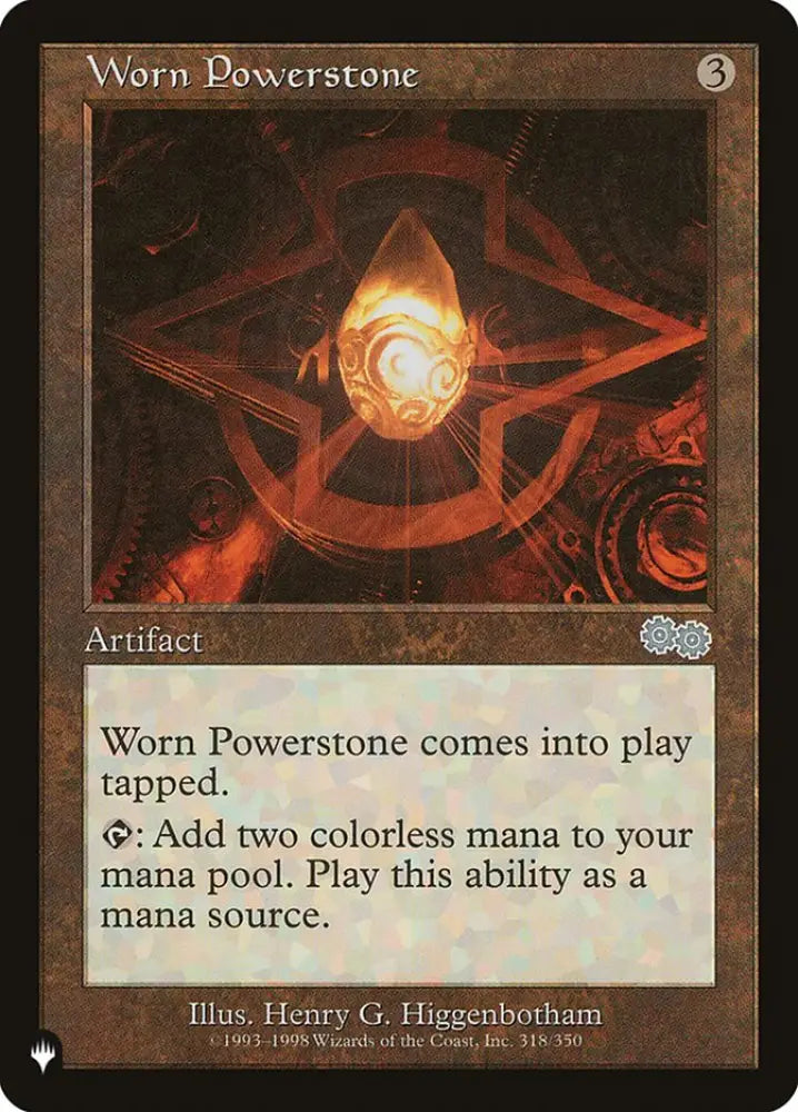 Worn Powerstone [The List] - MTG Single