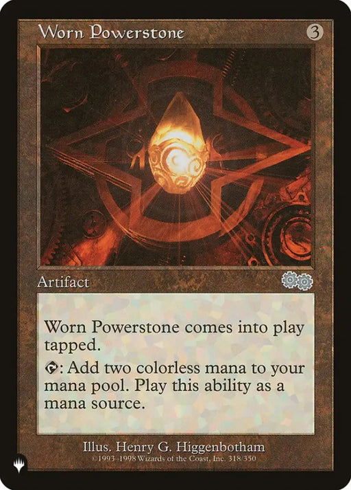 Worn Powerstone [The List] - MTG Single