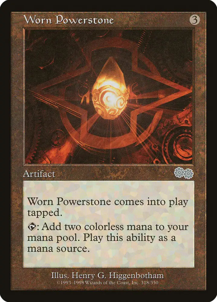 Worn Powerstone [Urza’s Saga] - MTG Single