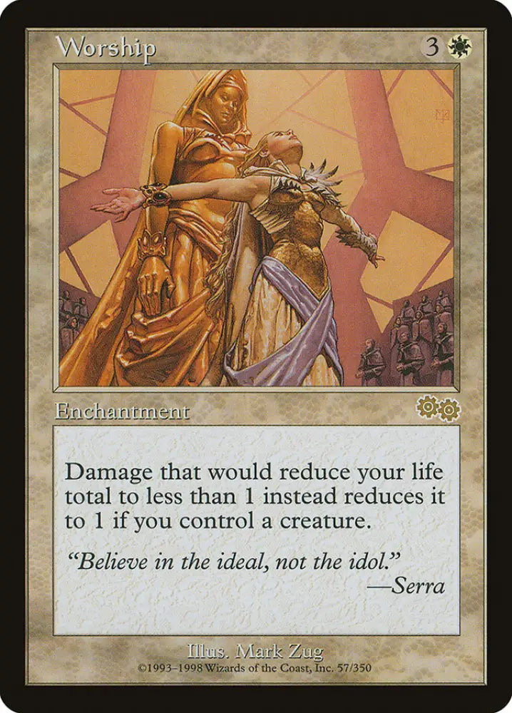 Worship [Urza’s Saga] - MTG Single