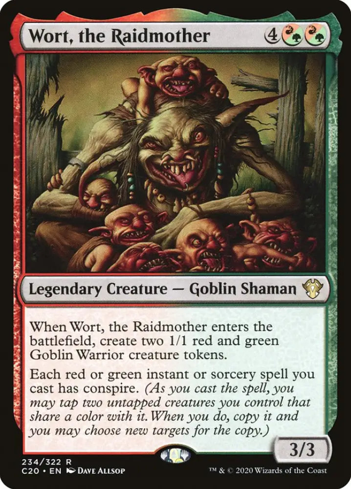 Wort the Raidmother [Commander 2020] - MTG Single