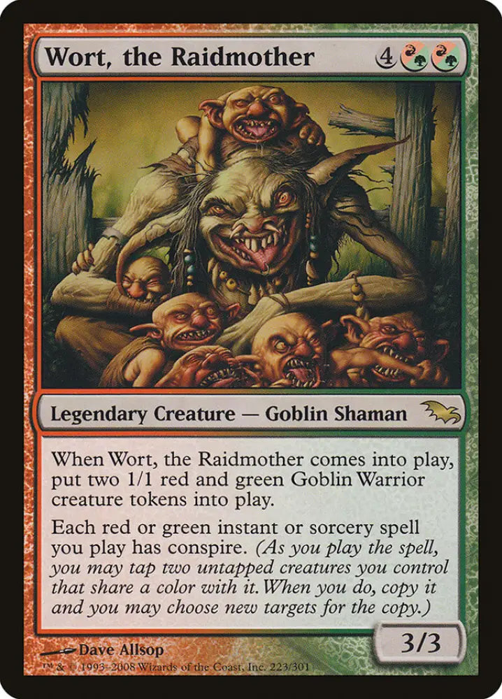 Wort the Raidmother [Shadowmoor] - MTG Single