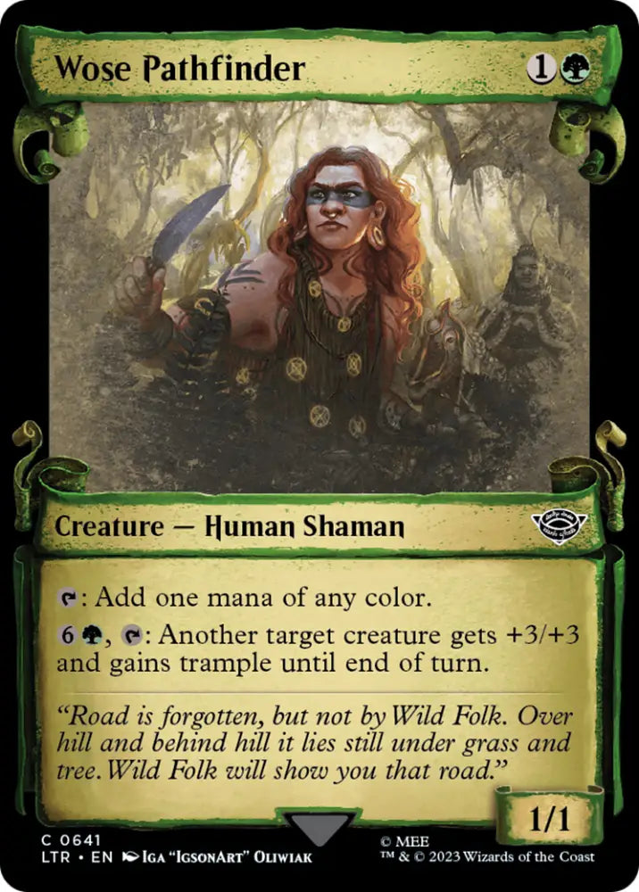 Wose Pathfinder [The Lord of the Rings: Tales of Middle-Earth Showcase Scrolls] - MTG Single