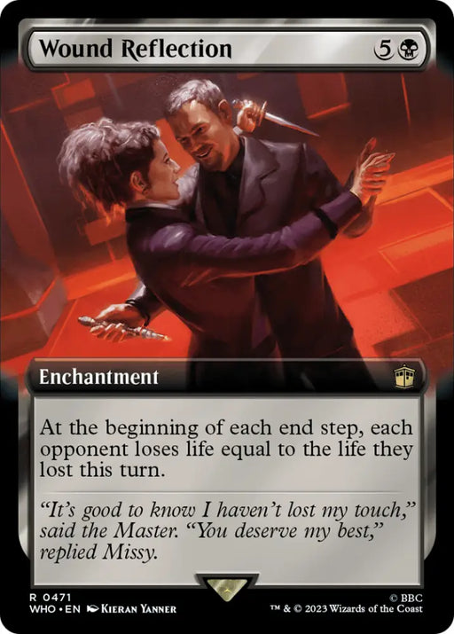 Wound Reflection (Extended Art) [Doctor Who] - MTG Single