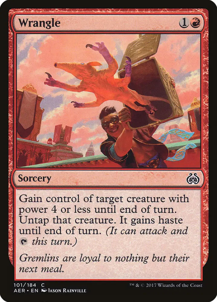 Wrangle (Intro Pack) [Aether Revolt Promos] - MTG Single