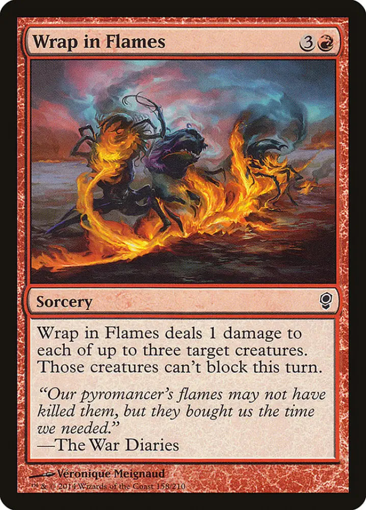 Wrap in Flames [Conspiracy] - MTG Single