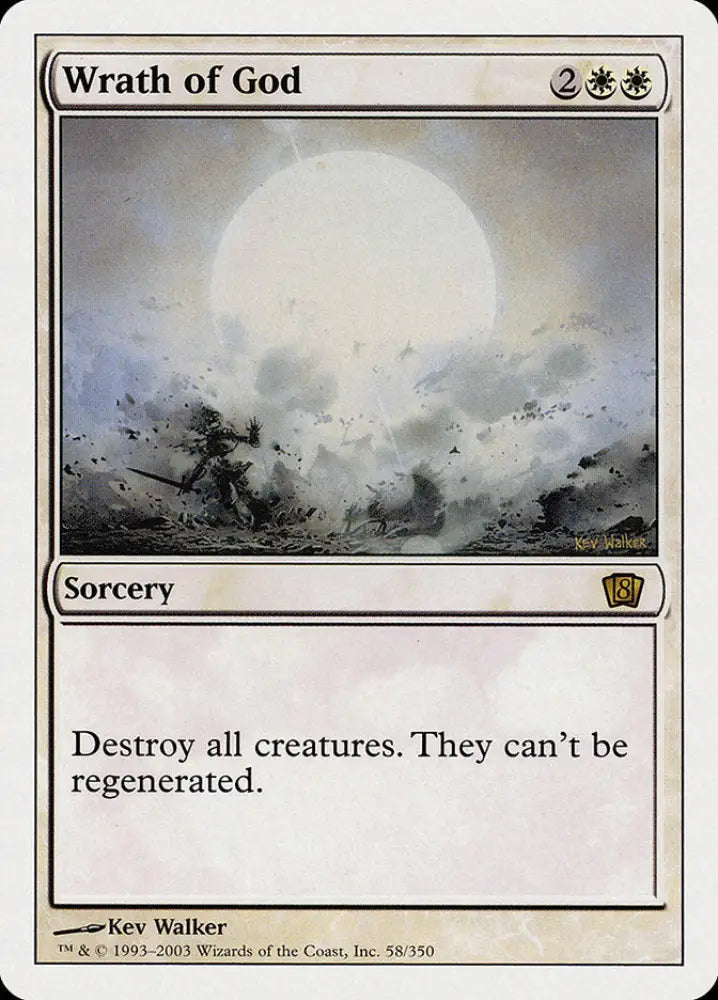 Wrath of God (58) [Eighth Edition] - MTG Single
