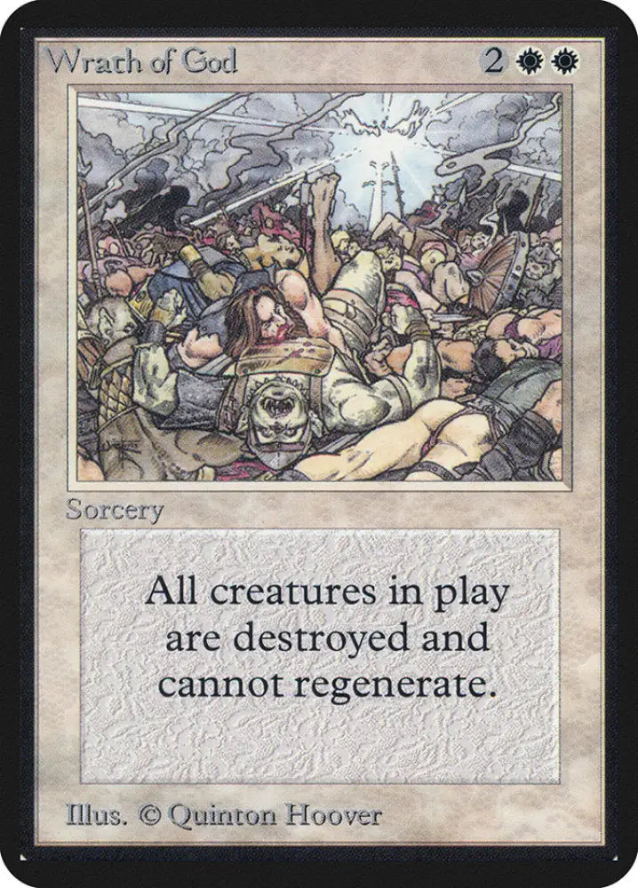 Wrath of God [Alpha Edition] - MTG Single