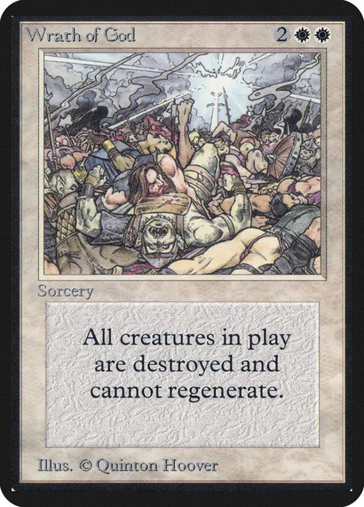 Wrath of God [Alpha Edition] - MTG Single