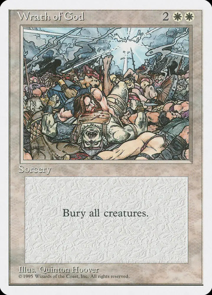 Wrath of God [Fourth Edition] - MTG Single
