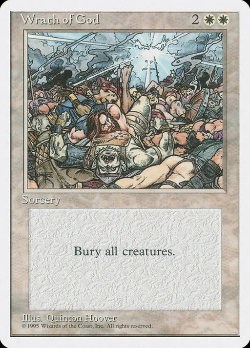 Wrath of God [Fourth Edition] - MTG Single