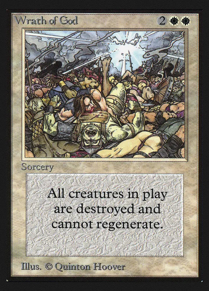 Wrath of God [International Collectors’ Edition] - MTG Single