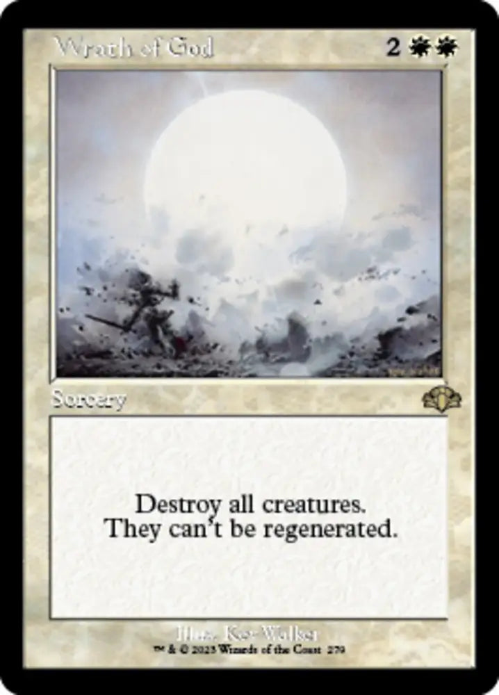 Wrath of God (Retro) [Dominaria Remastered] - MTG Single