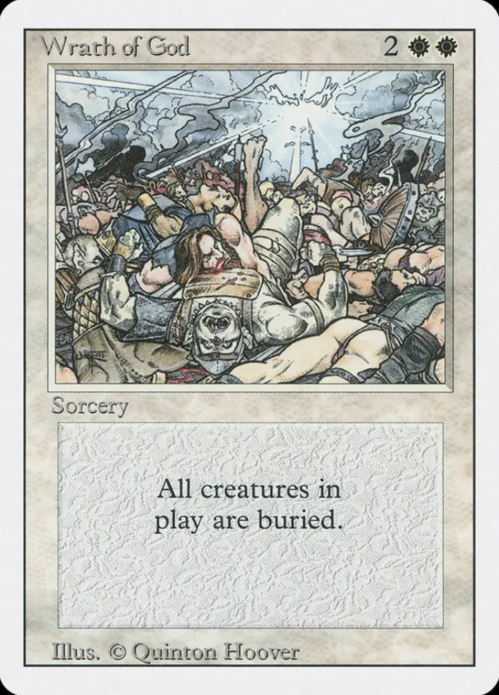 Wrath of God [Revised Edition] - MTG Single
