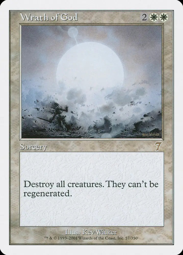 Wrath of God [Seventh Edition] - MTG Single