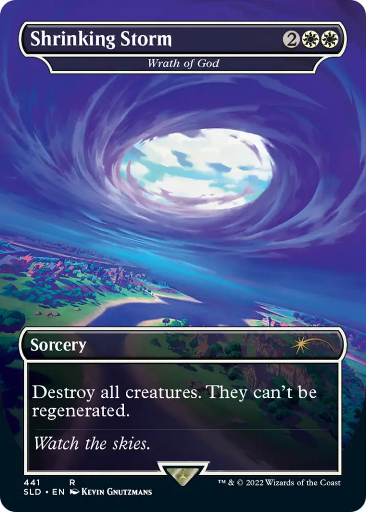 Wrath of God - Shrinking Storm [Secret Lair Drop Series] - MTG Single